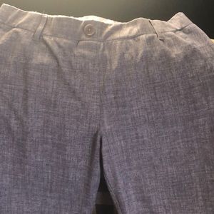 Dress pant blue gray summer weight